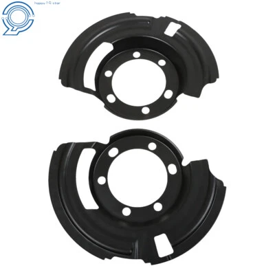 For 1984-2001 Jeep Cherokee XJ Wrangler 2x Brake Dust Shields 52005477/ 52005476 - Image 1 of 4