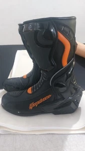 Suzuki Hayabusa Sports Motorbike leather Boots Riding Motorcycle Racing Shoes - Bild 1 von 2
