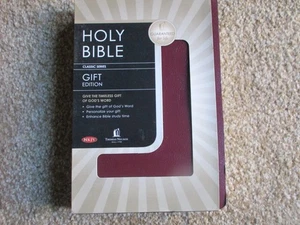 Gift Edition Holy Bible by Thomas Nelson NKJV. Burgundy Leatherflex.  1982 - Foto 1 di 11
