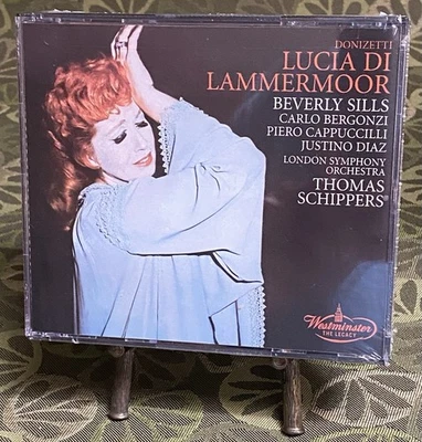 Donizetti LUCIA DI LAMMERMOOR Schippers Beverly Sills Westminster 2 CD Box Set! Foto 1 de 3