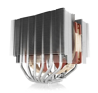 NH-D15S, Premium Dual-Tower CPU Cooler with NF-A15 PWM 140mm Fan (Brown) - Image 1 of 4