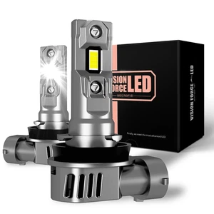 2x H11 LED Headlight Bulb High Low Beam Fog Lamp 6000K Xenon White - Picture 1 of 9