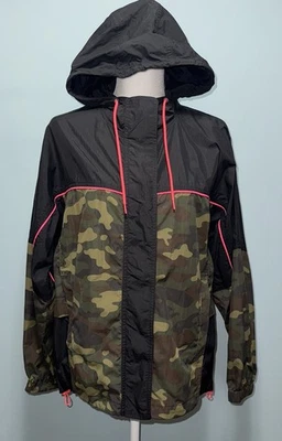 Chaqueta cortavientos American Eagle para mujer M camuflaje otoño ligera  Foto 1 de 4