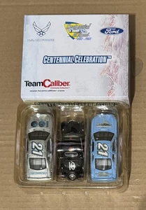 2003 Wood Brothers Ricky Rudd Air Force Centennial Celebration 3 car 1:64 set - Picture 1 of 3