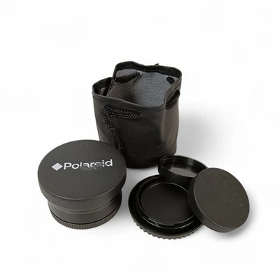 Polaroid Studio Series 0.43 x Wide Angle Lens VGC & Lens Cap Complete With Case  - Image 1 of 4