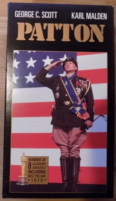 Patton - 2 Tape VHS - George C. Scott, Karl Malden - Image 1 of 3