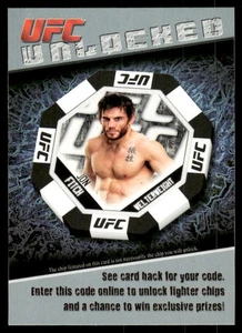 2011 Topps UFC Title Shot #NNO Jon Fitch Unlocked Ex. Redemp. - Imagen 1 de 2