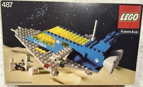 Lego 1979 Vintage Legoland Space System 487 Space Cruiser MIB C8+ Near Mint! 924