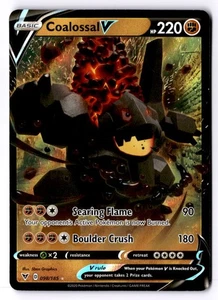 Coalossal V Ultra Rare SWSH04: Vivid Voltage 098/185 NM - Picture 1 of 2