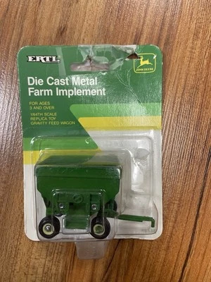 ERTL 1/64 John Deere Gravity Feed Bin Wagon NOS - Image 1 of 2