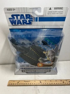 Star Wars Transformers Crossover General Greivous to Greivous Starfighter New - Picture 1 of 8