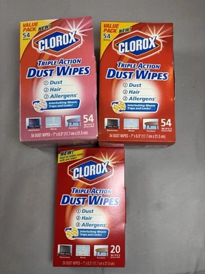 Toallitas antipolvo triple acción Clorox 100 unidades Foto 1 de 4