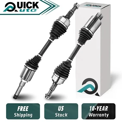 Pair 2.4L Front CV Axle Shaft Assembly for GMC Terrain Chevy Equinox Assembly Foto 1 de 4