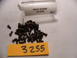 SECO C02206-T07P, TORNILLO, LOTE DE 10 EA (ARTÍCULO #3255) - Imagen 1 de 1