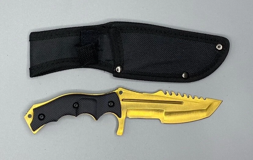 8,5” Rite Edge marca Gold Blade Hunter com protetor e Full Tang. FRETE GRÁTIS!! - Imagem 1 de 1
