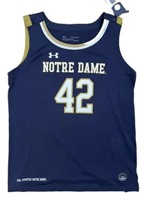 NEU Jugend Notre Dame ärmelloses Trikot Under Armour "GOD COUNTRY" $ 59 Jungen XL - Bild 1 von 9