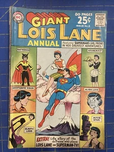 Supermans Freundin, Lois Lane Annual 2 sehr guter Zustand Batwoman 1963 - Bild 1 von 7