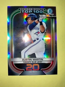 2021 Bowman Chrome Refractor Bowman Scouts Top 100 Prospects - Picture 1 of 1