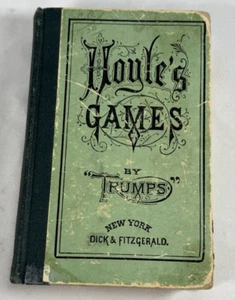 1918 HOYLE'S GAMES by Trumps: Gentleman's Handbook of Games, 22nd Ed. Hardcover - Picture 1 of 7