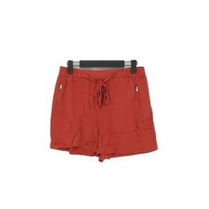 New Look Women's Shorts UK 10 Brown 100% Viscose Paperbag - Picture 1 of 5