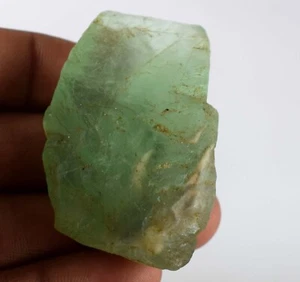 Brazilian Green Fluorite Natural 232 Ct/47 mm Healing Gemstone Rough US Seller - Picture 1 of 10