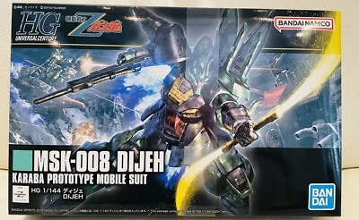 Kit modelo Gundam Dijeh HGUC MSK-008 HG 1/144/Bandai, 2018, hecho en Japón - Imagen 1 de 2