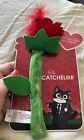 New "Meowbox" 'The Catchelor ' Rose Shaped Catnip Feather Cat Toy
