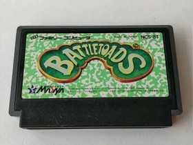 BATTLETOADS (BATTLETOADS) MESAIA Nintendo Famicom NES Cartridge only tested-b824