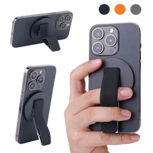 Rotatable Phone Finger Grip Strap Foldable Finger Ring Stand  For MagSafe - Photo 1 sur 13