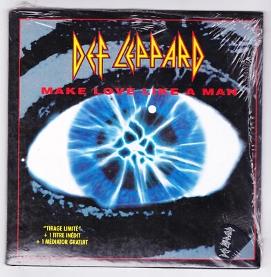 Def Leppard – Make Love Like A Man 7" Limited Edition Sealed - Image 1 of 2