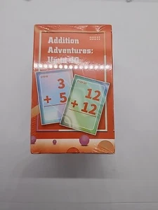 Addition Flash Cards & Math Facts for Kids Ages 4-12 Classroom 1st to 5th Grades - Picture 1 of 3