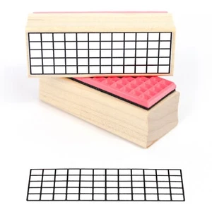 Guitar Fretboard Box Diagram  Rubber Stamp- Write Tablature, Chords & Fingerings - Picture 1 of 2
