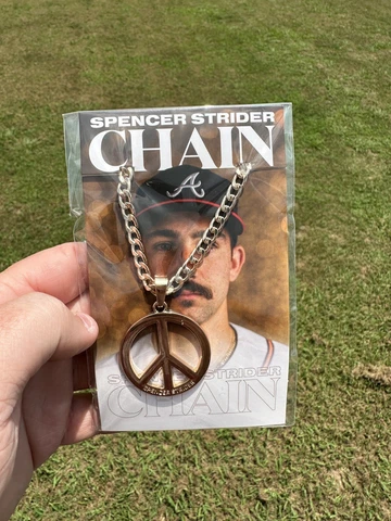 Atlanta Braves Chain Series Spencer Strider “Peace” 2023 SGA 7/18/23 Cover