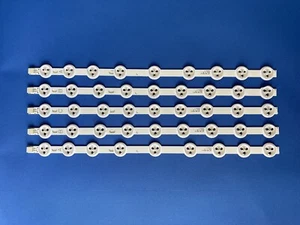 Replacement 5 x LED Strips, for Toshiba 40L1333DB 40L3453DB VES400UNDS-02 -03 - Picture 1 of 3
