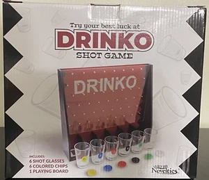 Fairly Odd Novelties DRINKO Shot Game Fun Social Shot Glass Drinking Party Game - Picture 1 of 3