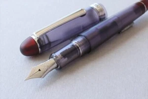 Platinum × KOBAYASHI #3776 Century Clematis 14K Füllfederhalter B/F Limitiert Neu - Bild 1 von 4