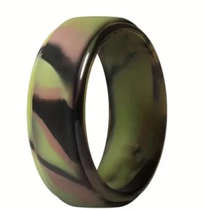 Men’s Military CamoSilcone Ring Size 10 - Picture 1 of 4