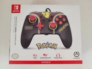 Controlador con cable mejorado Power A Nintendo Switch Pokemon Pikachu - Imagen 1 de 5