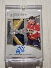 2019-20 Upper Deck The Cup Aleksander Barkov Emblems of Endorsements Auto /15