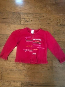 GYMBOREE GIRLS RED  SWEATER! SIZE 4T! EUC!  - Picture 1 of 4