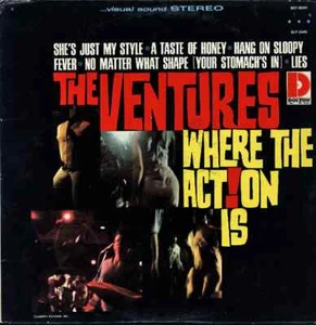 "THE VENTURES - WHERE THE ACT!ON IS” - Dolton Records Vinyl LP - Circa 1970s - Picture 1 of 2