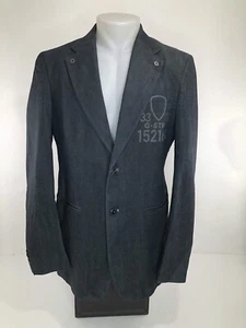 G-STAR RAW Denim Mens L / XL (44) Blazer Jacket - MINT - Picture 1 of 11