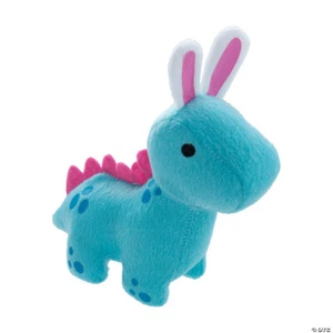 Easter Plush Dino, Basket Stuffers, Party Favors, Stuffed Toys, 12 Pieces - Picture 1 of 2