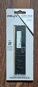 PNY Performance 8GB (1 x 8GB) PC5-38400 (DDR5-4800) UDIMM Memory... - Picture 1 of 2