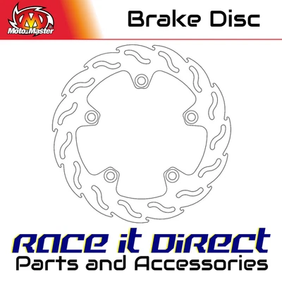 Brake Disc for SUZUKI GSXS 750 Z ABS 2017-2019 Rear Flame Fixed 240mm MotoMaster - Image 1 of 4