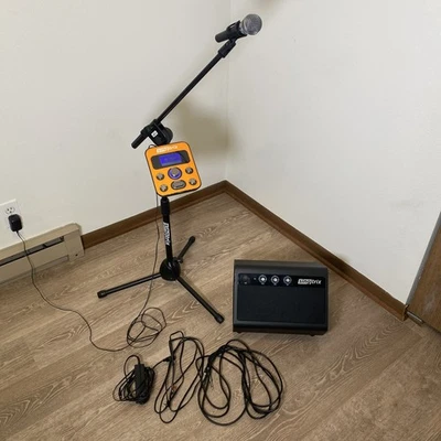 Singtrix Portable Karaoke Machine Voice Effects System Bundle Tested and Working - Image 1 of 4