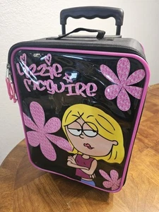 Vintage Disney Lizzie McGuire Suitcase Rolling Upright Luggage Used See Pics - Picture 1 of 11
