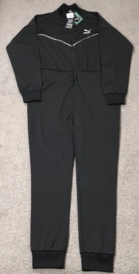 NEW Puma XTG Overall Jumpsuit Womens S Black Workout Track Suit - image 1 of 4