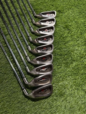 Набор айронов Callaway 1996 Big Bertha 2-PW Memphis «10» Regular Flex Standard ИЗЯЩНЫЙ - Изображение 1 из 4
