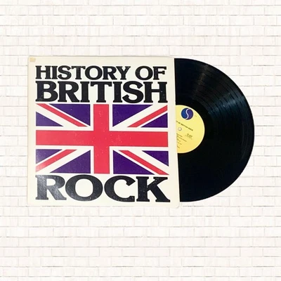 The History of British Rock Double Vinyl LP Vintage 1976 12” record GUC OBO Foto 1 de 4